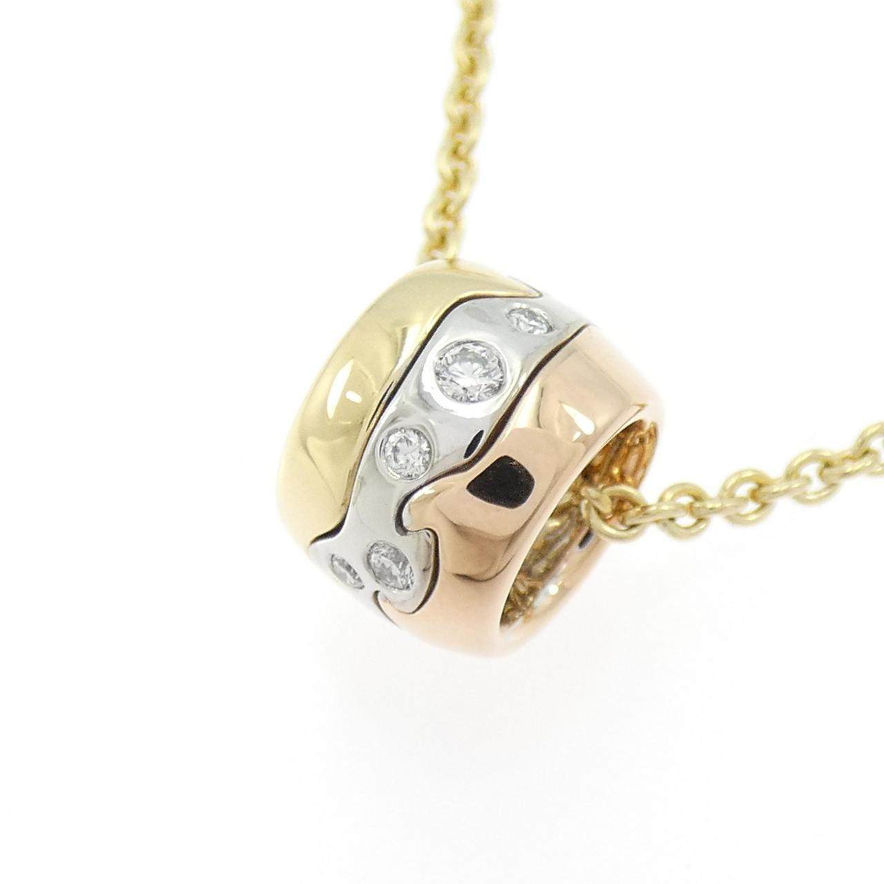 ジョージジェンセン フュージョン Au750 ネックレス