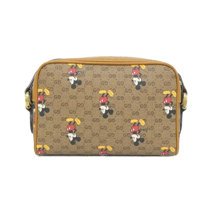 グッチ ミッキープリントミニGGスプリームキャンバス ショルダーバッグ