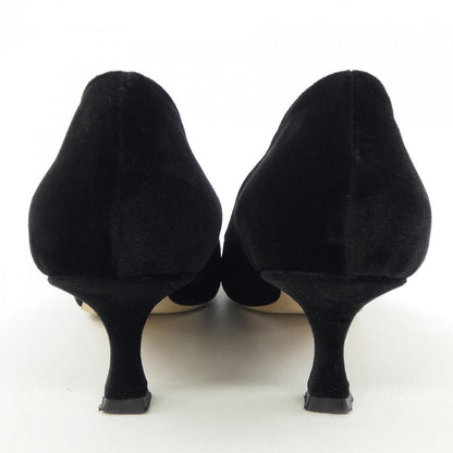 マノロブラニク MAYSALEPUMP50 ベルベットパンプス