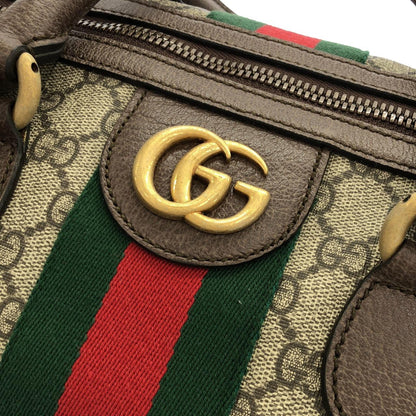 グッチ サヴォイ GGスプリームキャンバス ボストンバッグ