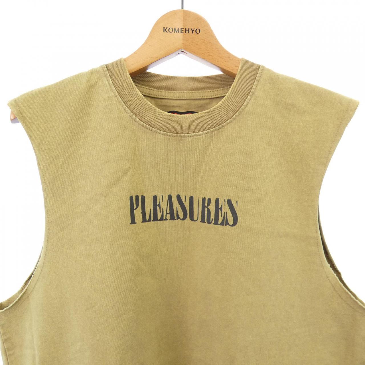 PLEASURES コットンタンクトップ