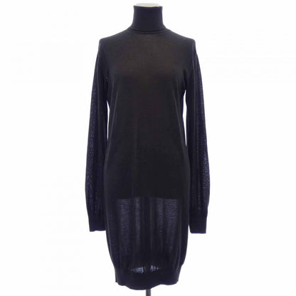 エルメス 5H2542DP シルクカシミヤワンピース34