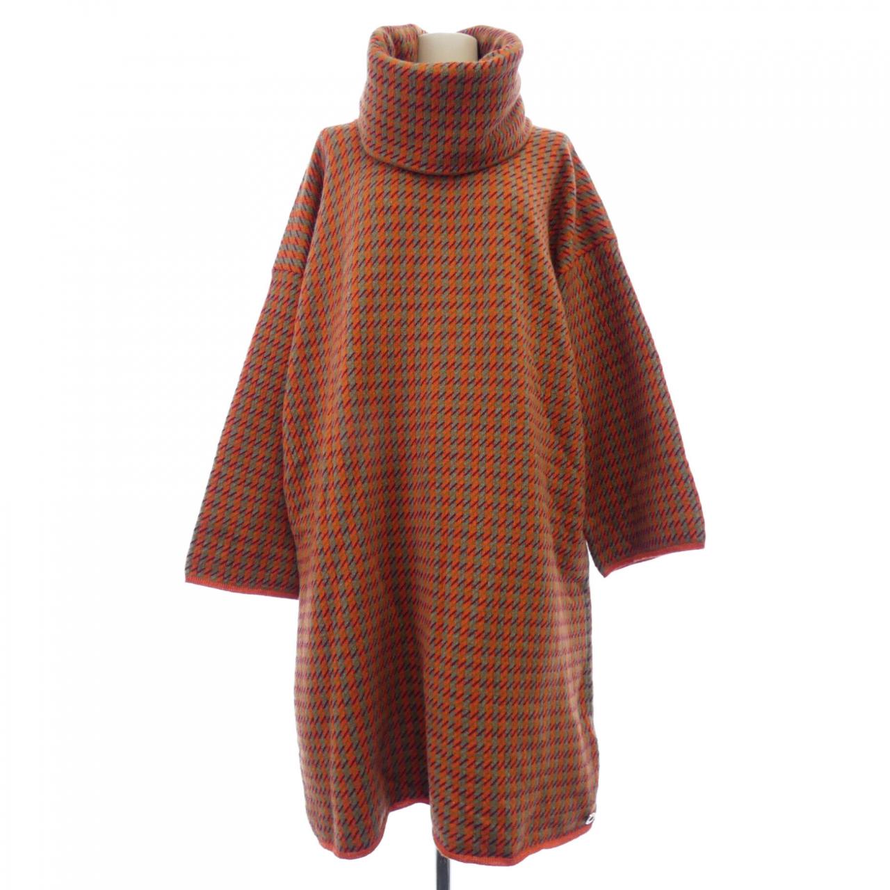 エルメス カシミアワンピース