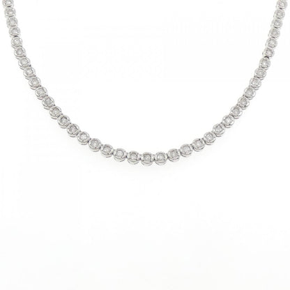プラチナ850 2.00CT ダイヤモンドネックレス