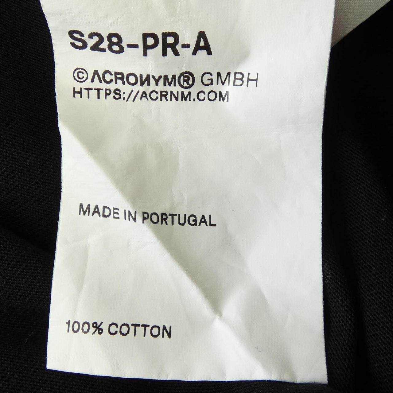 アクロニウム S28-PR-A コットンTシャツ
