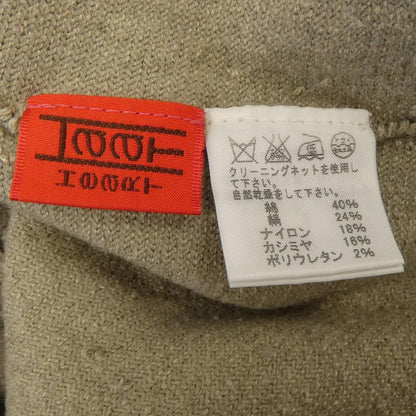 ハート カシミヤ混 カーディガン