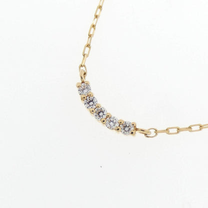 ジュエッテ Au750 ダイヤモンドネックレス