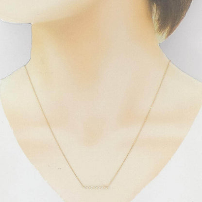 ココシュニック K18ダイヤモンドネックレス