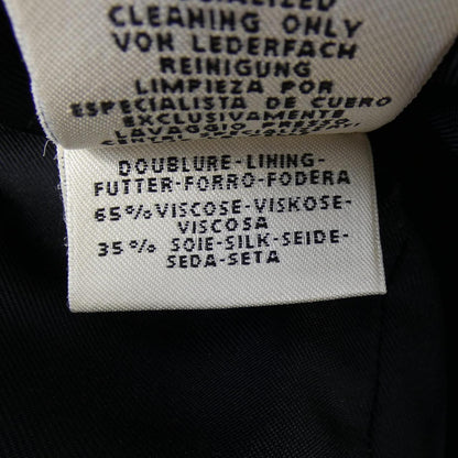 エルメス 2H1129D038 レザー ロングベスト