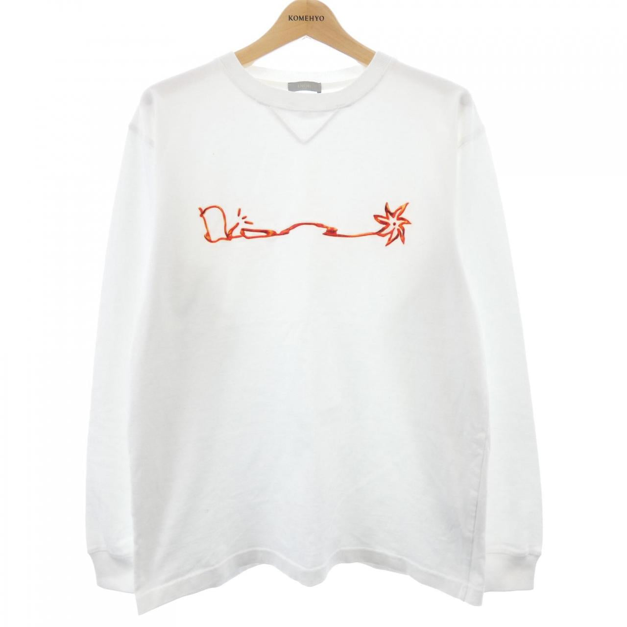 ディオール CACTUS JACK TRAVIS SCOTT コットンTシャツ