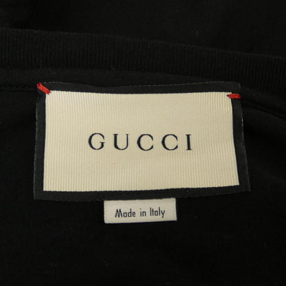 グッチ GUCCIロゴウォッシュドオーバーサイズ コットンTシャツ