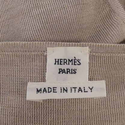 エルメス シルクカシミヤワンピース38