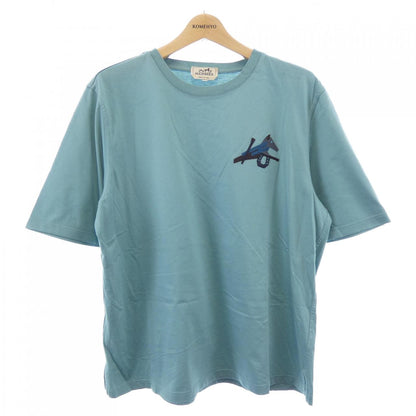 エルメス PUZZLE QUESTRE コットンTシャツ