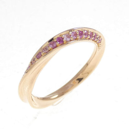 スタージュエリー Forever Loop Au750ピンクゴールドサファイアリング