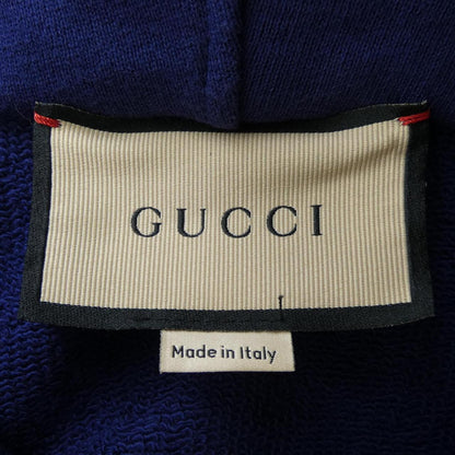 グッチ ウェブ＆GUCCIラベル コットンパーカー