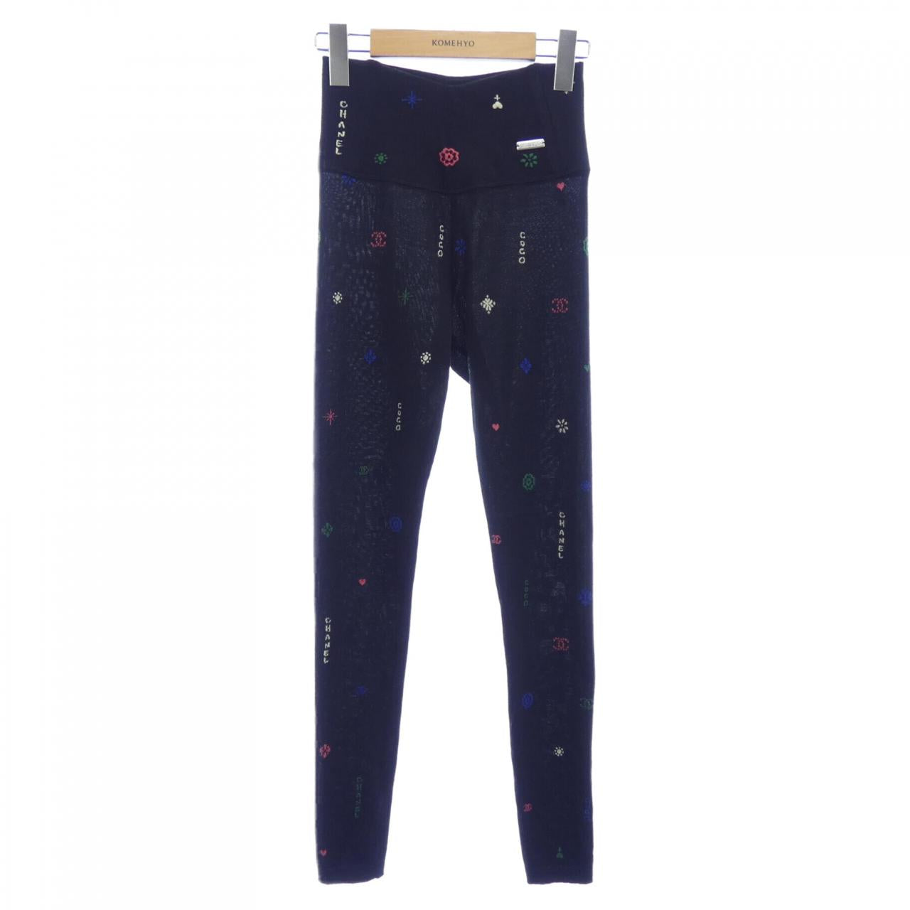 シャネル P70775K10260 シルクカシミヤパンツ