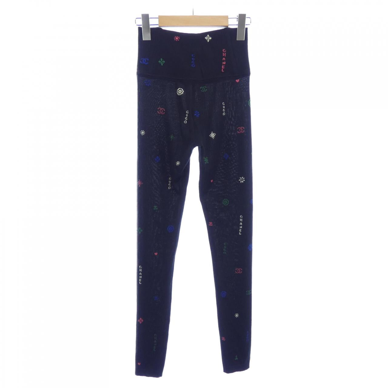 シャネル P70775K10260 シルクカシミヤパンツ