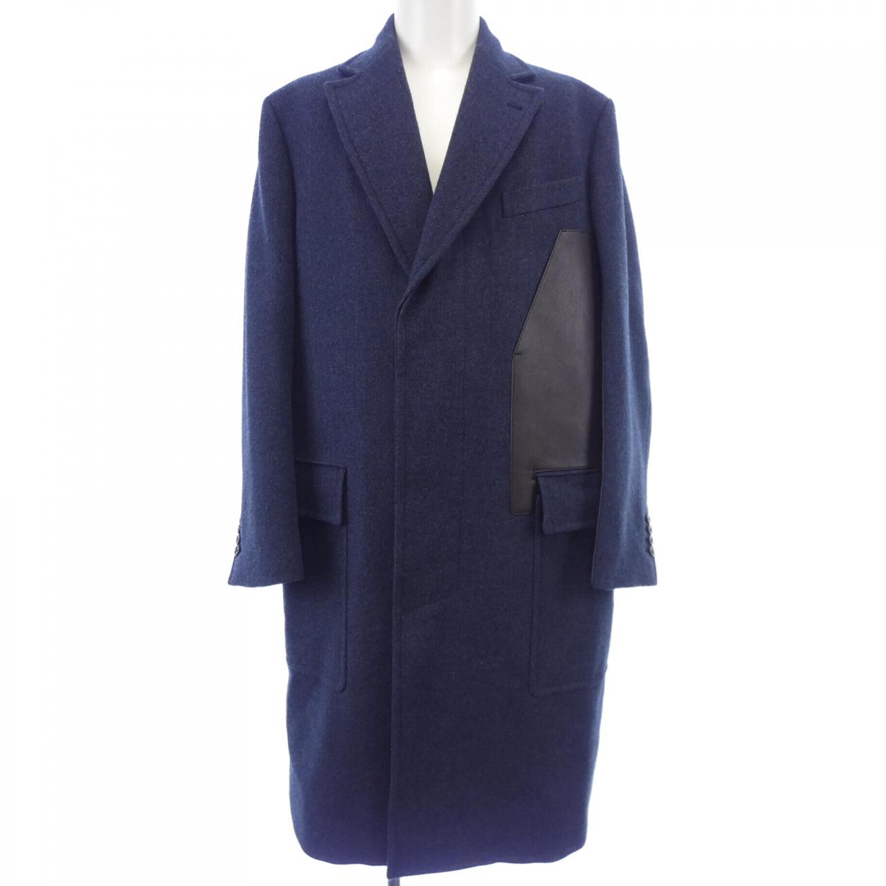 エルメス カシミヤ混コート48