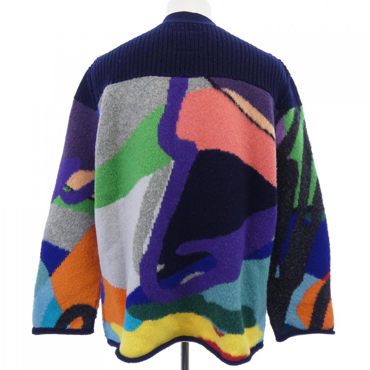 サカイ KAWS カーディガン