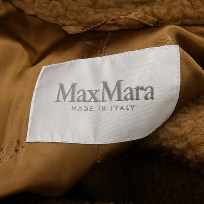 マックスマーラ TEDDY キャメルシルクコート