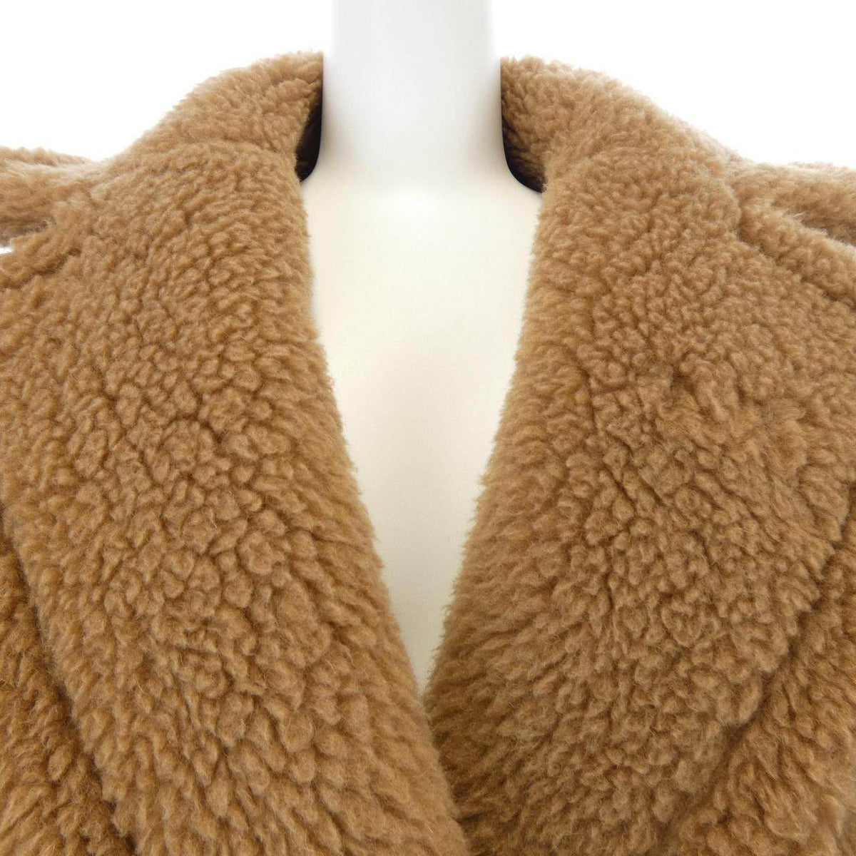 マックスマーラ TEDDY キャメルシルクコート