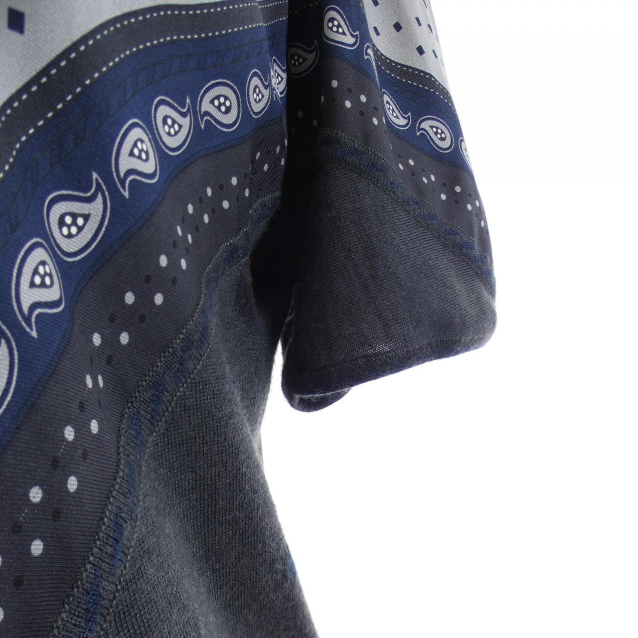 エルメス HARNAIS DE COUR BANDANA シルクカシミヤ トップス