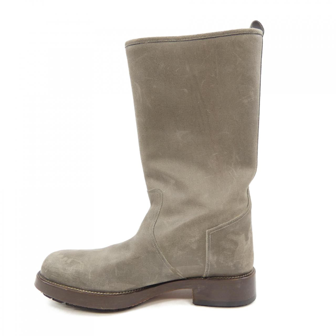 エルメス ブーツ39.5 レザーブーツ