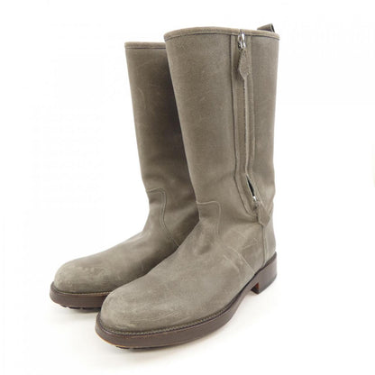 エルメス ブーツ39.5 レザーブーツ