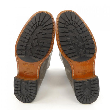 エルメス ブーツ39.5 レザーブーツ