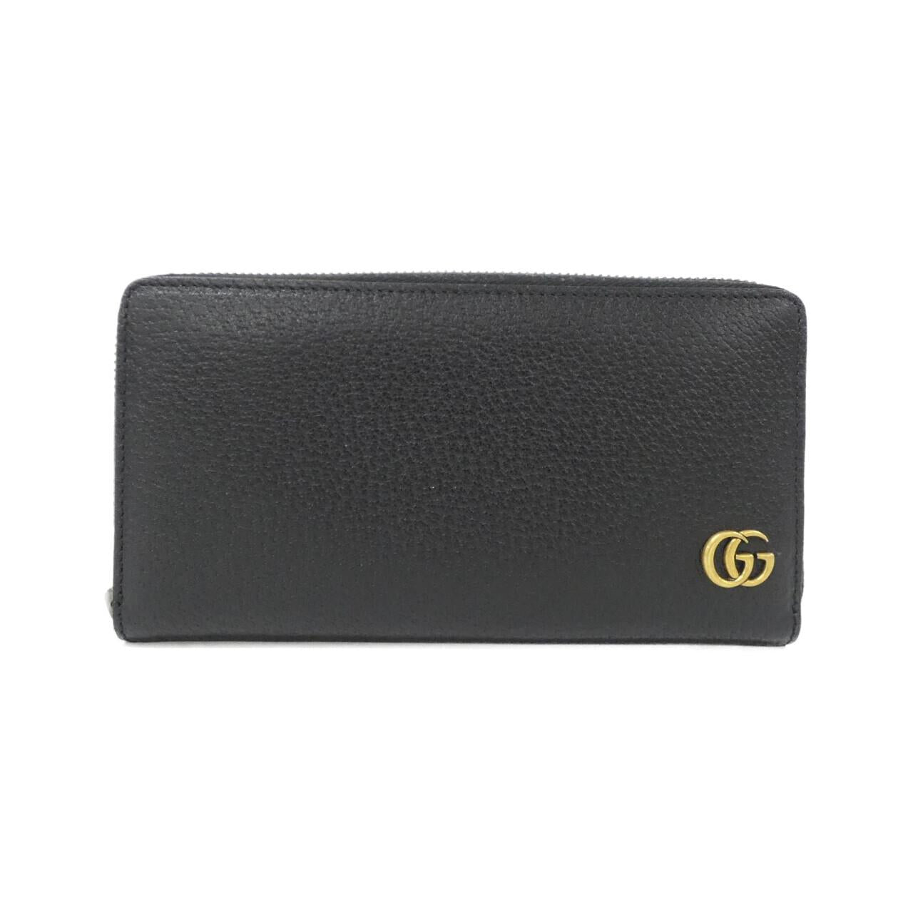 グッチ GGマーモント レザー長財布