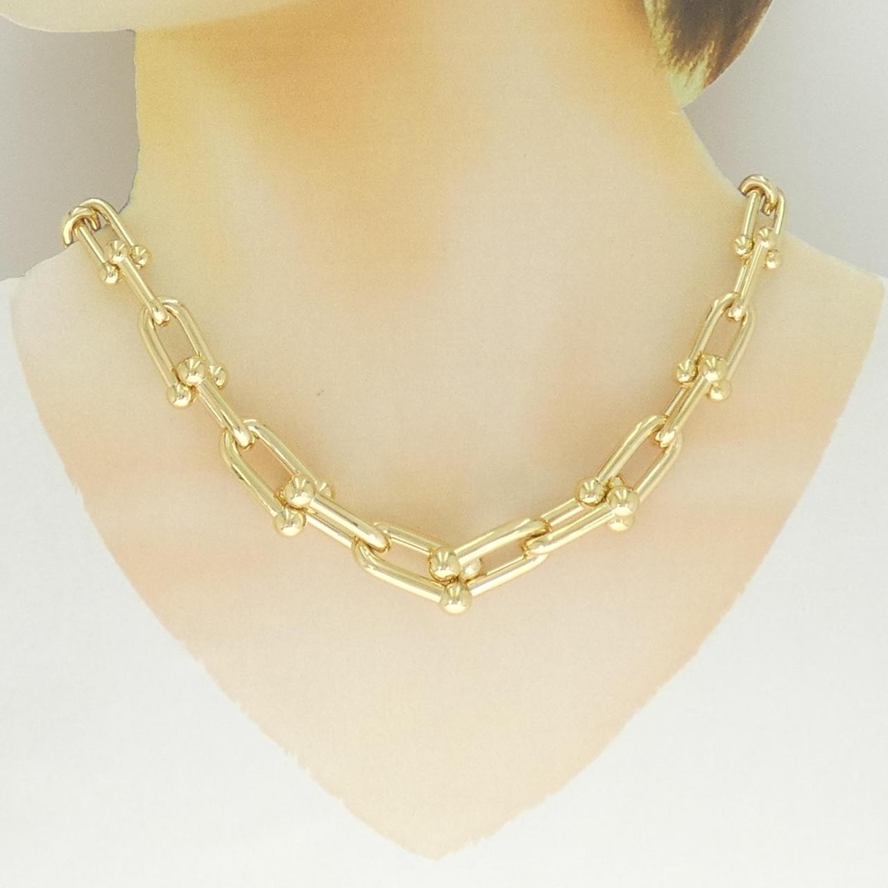 ティファニー グラジュエイテッドリンク 750イエローゴールド ネックレス