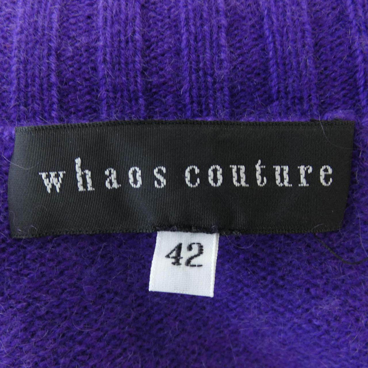 WHAOSCOUTURE カシミヤニット