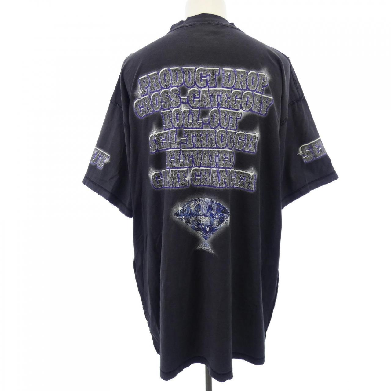 バレンシアガ コットンTシャツ