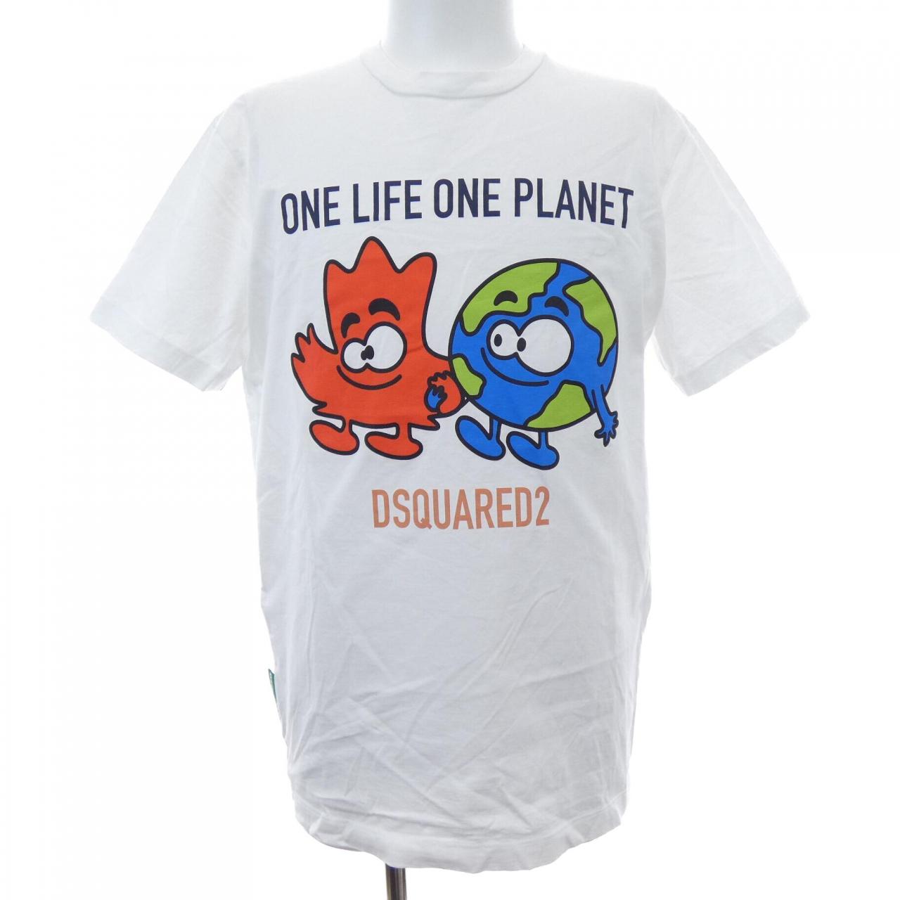 ディースクエアード コットンTシャツ