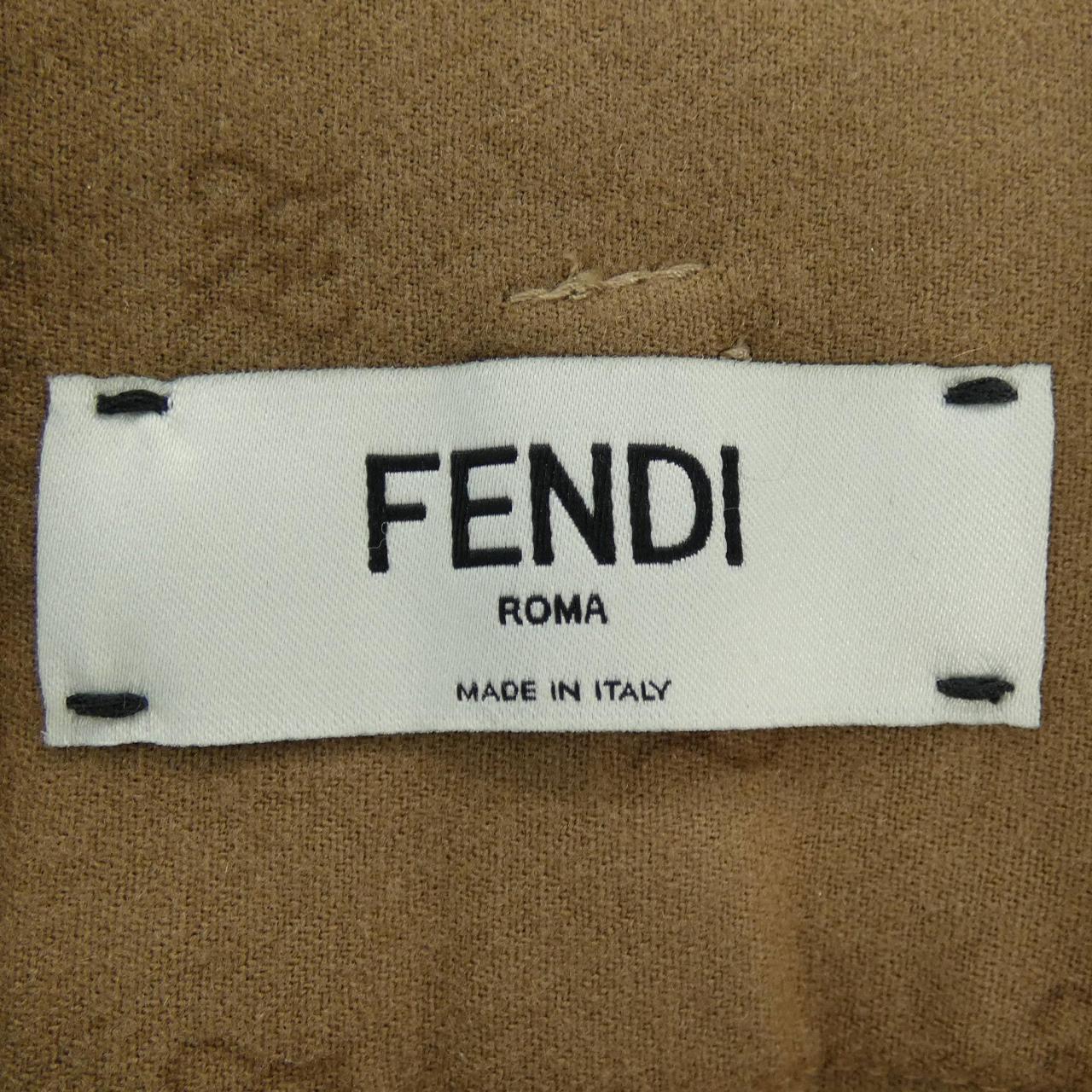 フェンディ カシミヤ混パンツ