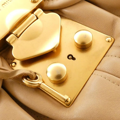 ミュウミュウ MATELASSE LUX ショルダーバッグ