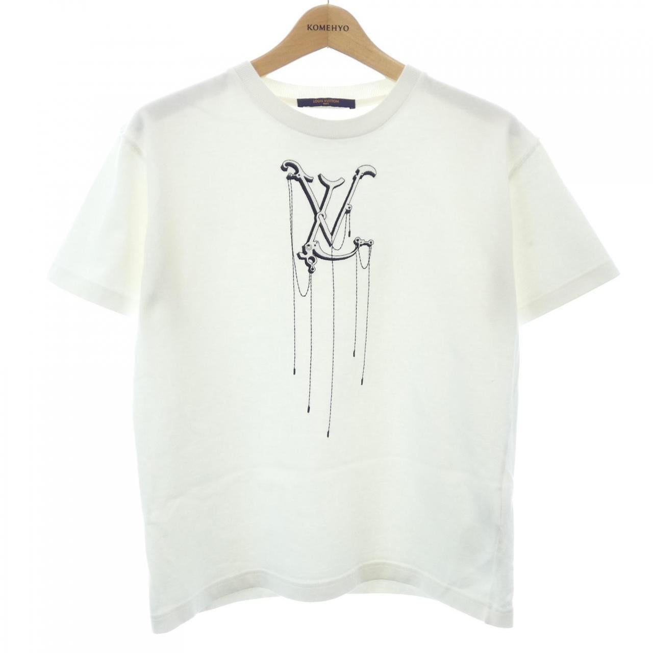 ルイヴィトン LVPendant Embroidery コットンTシャツ