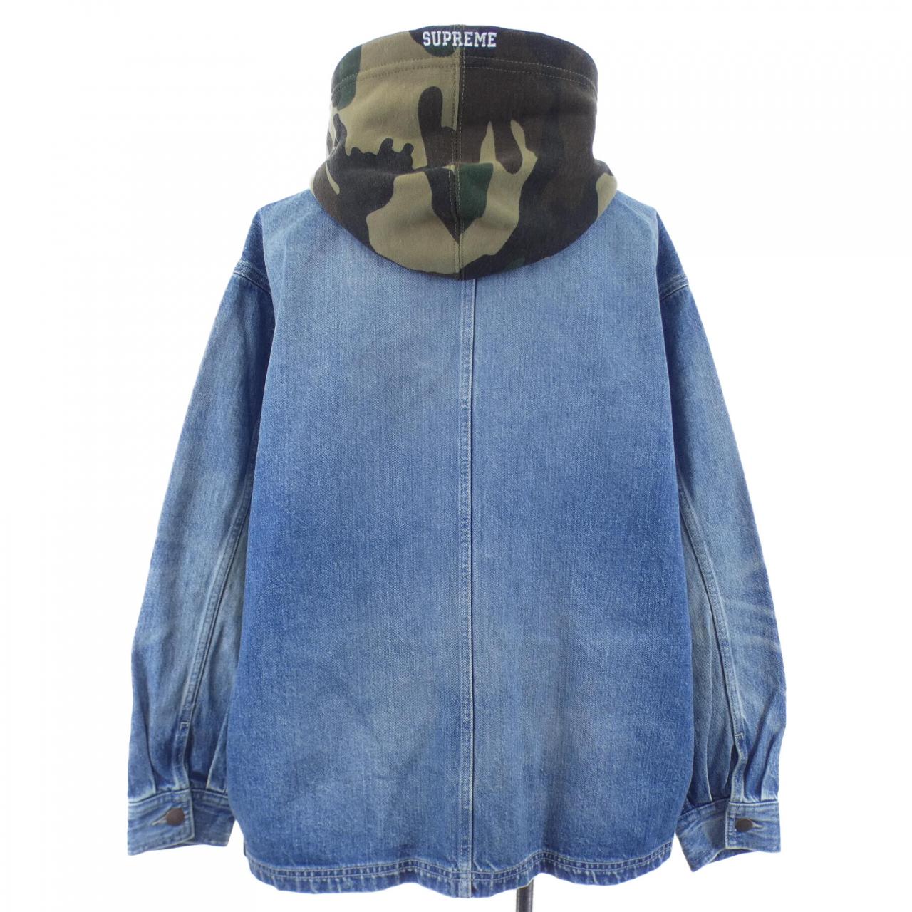 シュプリーム Worn Hooded Chore Coatコート