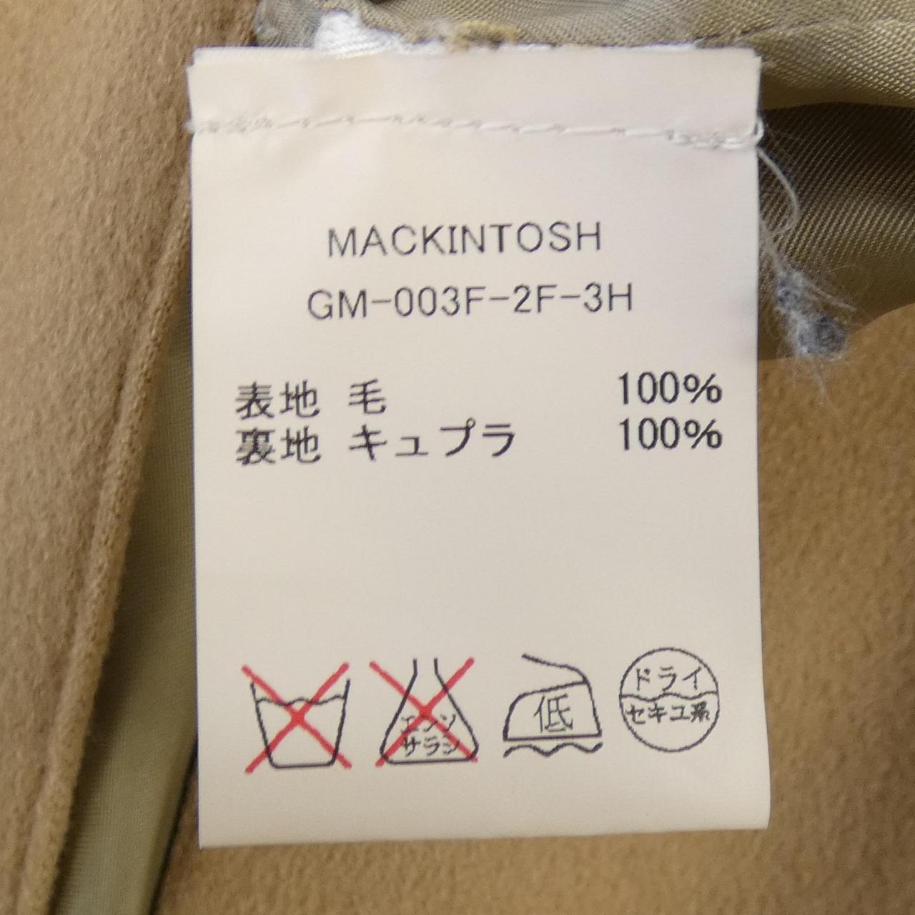 マッキントッシュ ウールコート