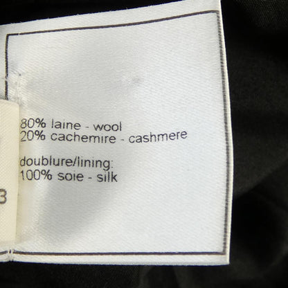 シャネル カシミヤ混コート