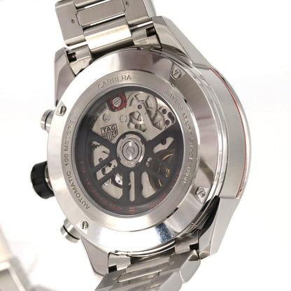 タグホイヤー カレラ キャリバーホイヤー02 クロノグラフ GMT ステンレススチール 腕時計