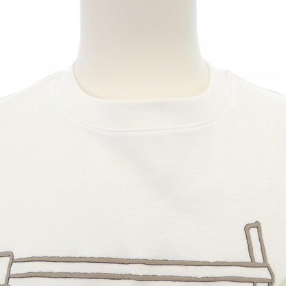 エルメス HARNAIS EN GOUACHE 3D コットンTシャツ