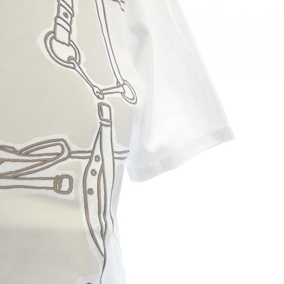 エルメス HARNAIS EN GOUACHE 3D コットンTシャツ