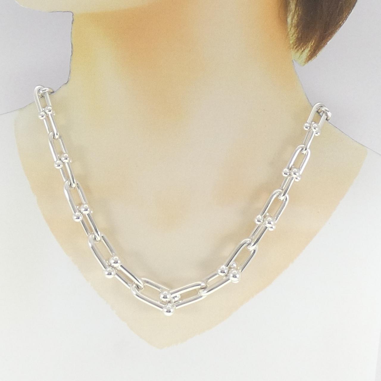 ティファニー ハードウェア グラジュエイテッド リンク 925シルバー ネックレス