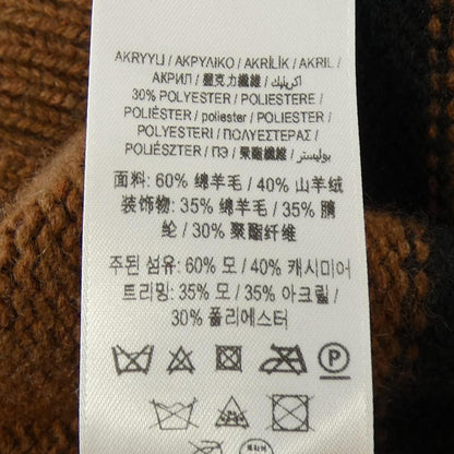 バーバリー カシミヤ混カーディガン