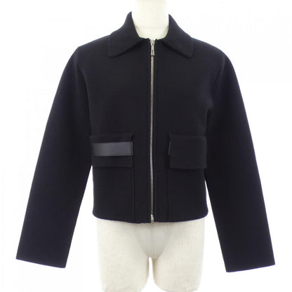 エルメス レザーディテール ジャケット