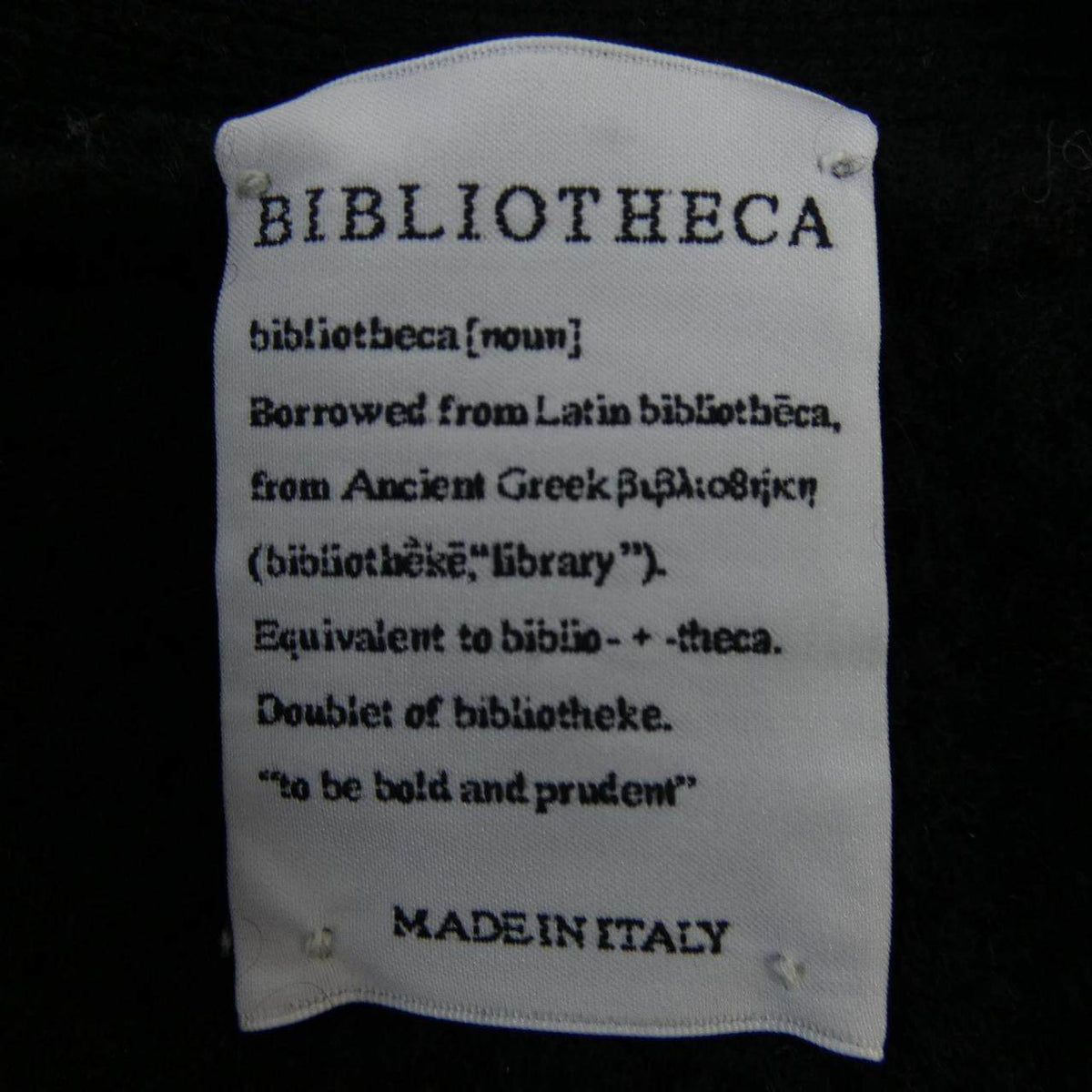 BIBLIOTHECA カシミヤ混カーディガン