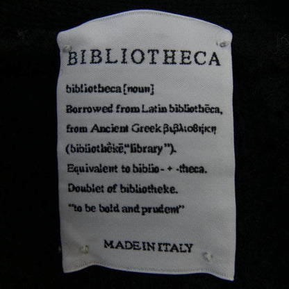 BIBLIOTHECA カシミヤ混カーディガン