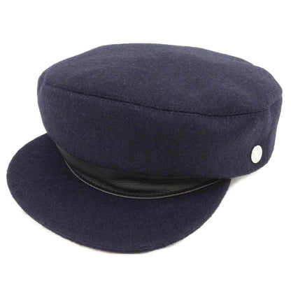 エルメス DANI H PASSANT レザ―キャップ