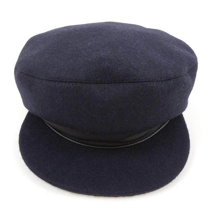 エルメス DANI H PASSANT レザ―キャップ